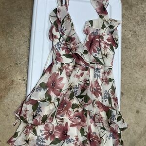 Floral Ruffle Dress